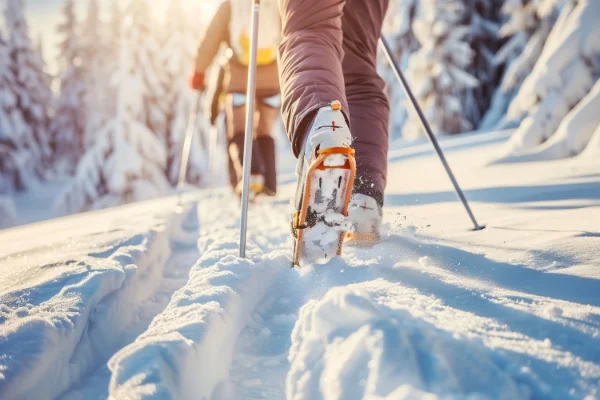 Gemeinsam Schneeschuhwandern